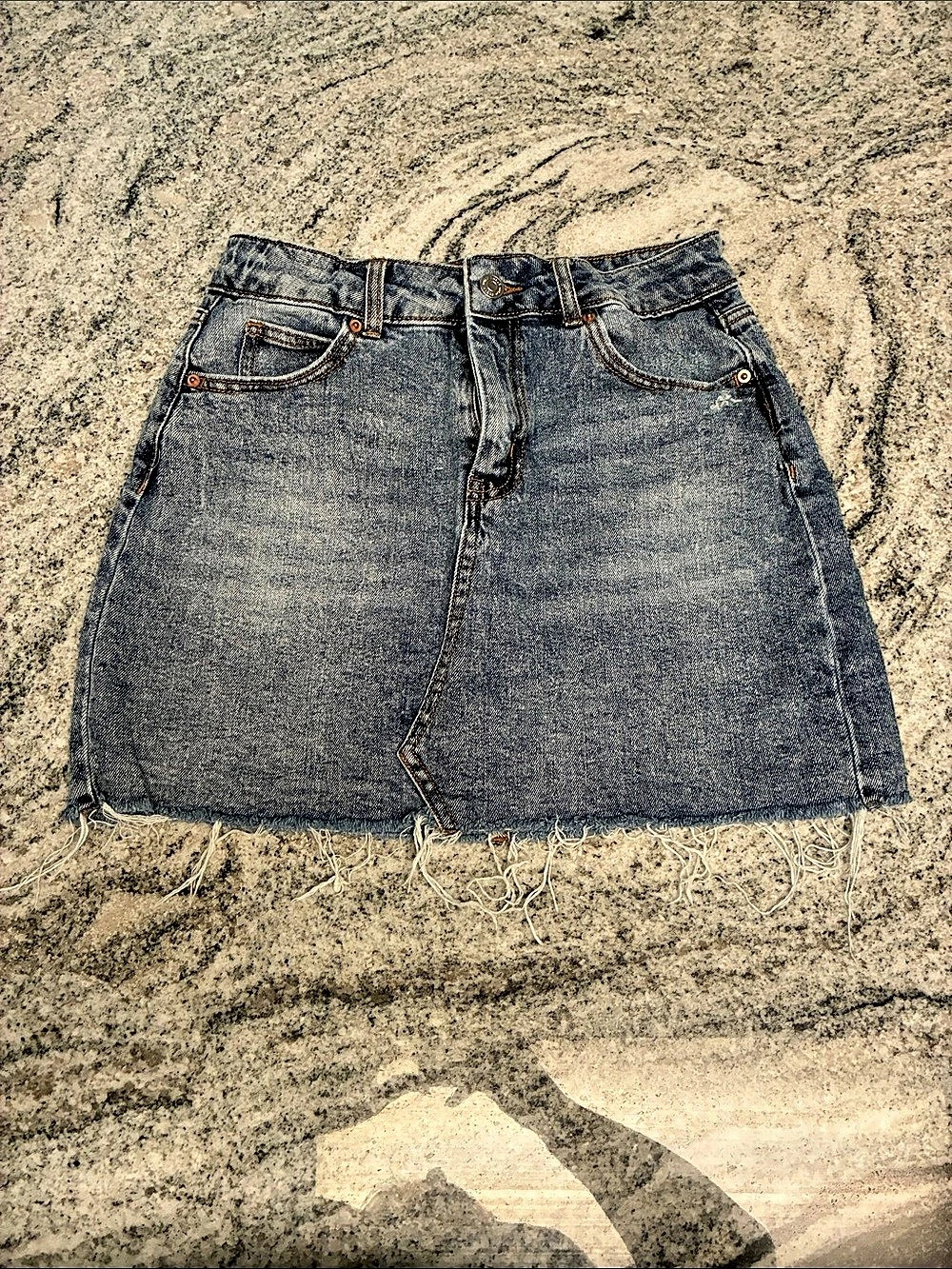 Wild Fable Denim Mini Skirt Blue Size 4